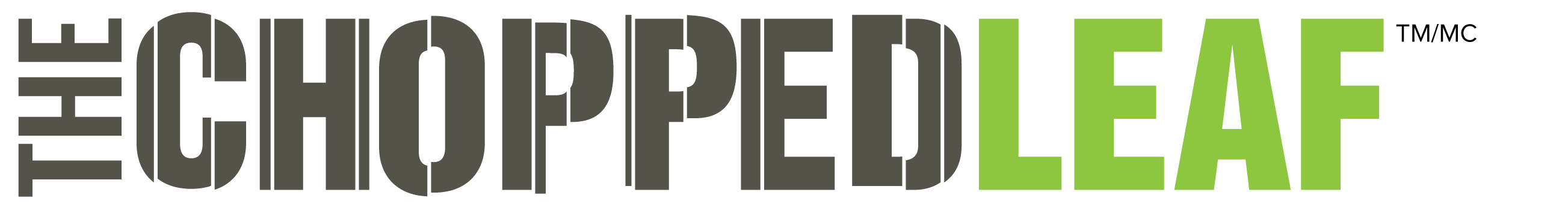 The Chopped LEAF logo