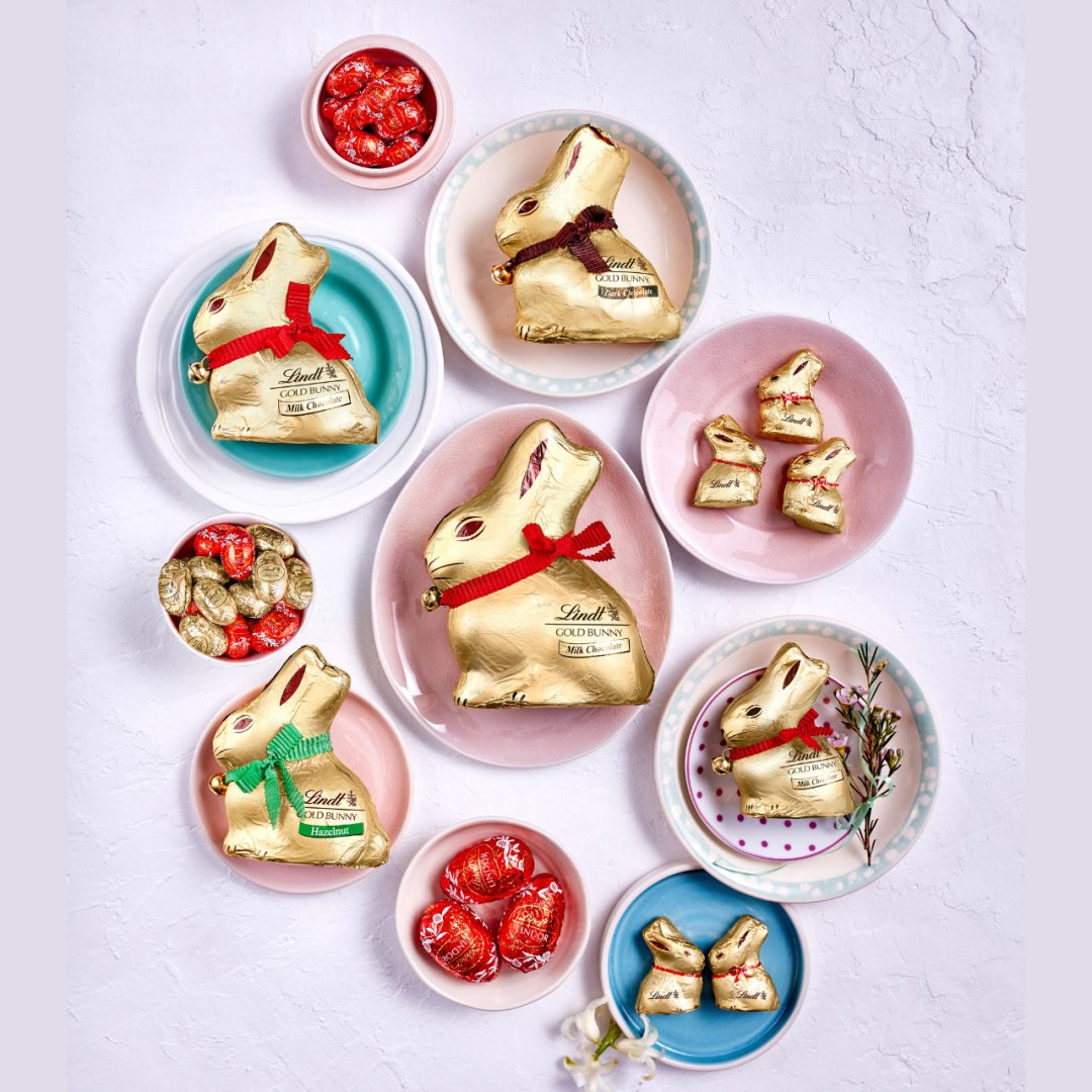Lindt – Mix and Match Lindt GOLD BUNNY & Eggs icon