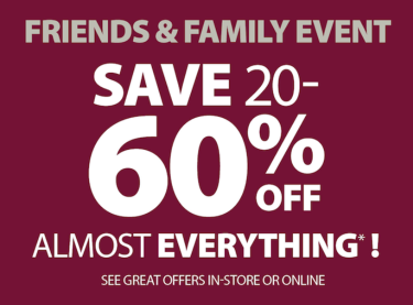 JYSK – Friends and Family EVENT SAVE 20-60% OFF almost Everything! icon