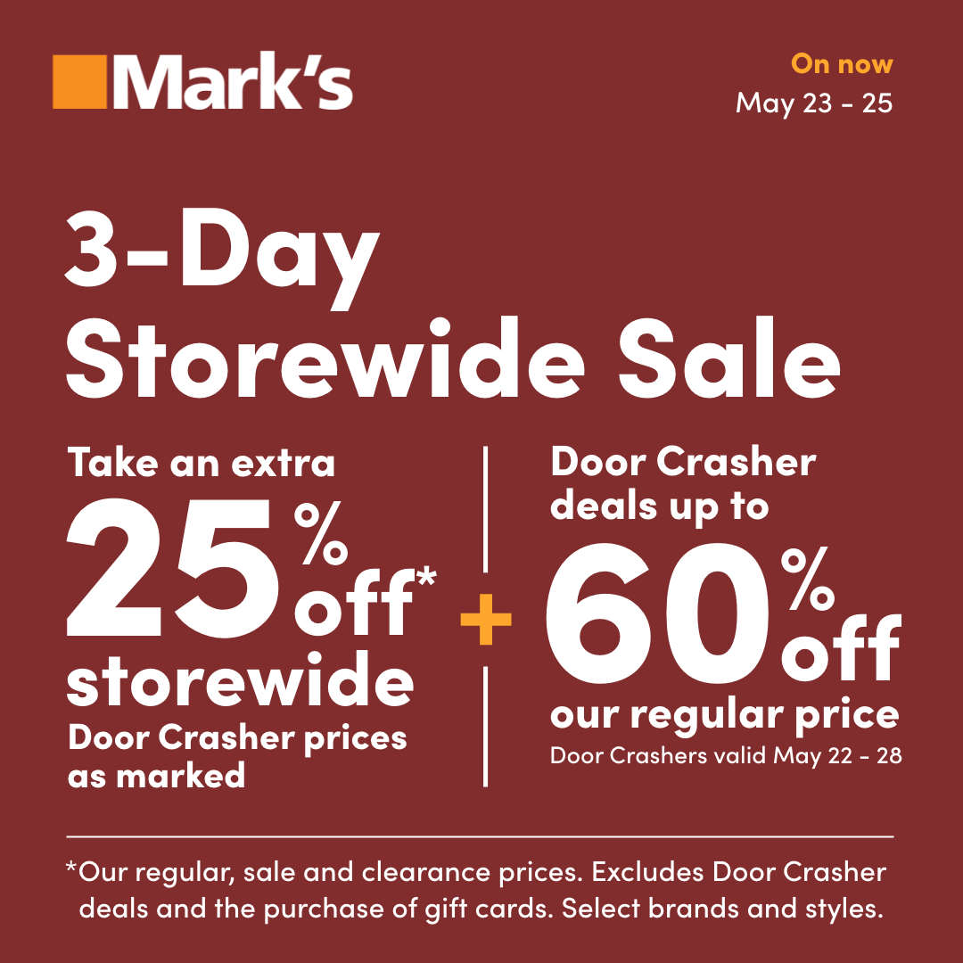 MARK’S 3-Day Storewide Sale icon