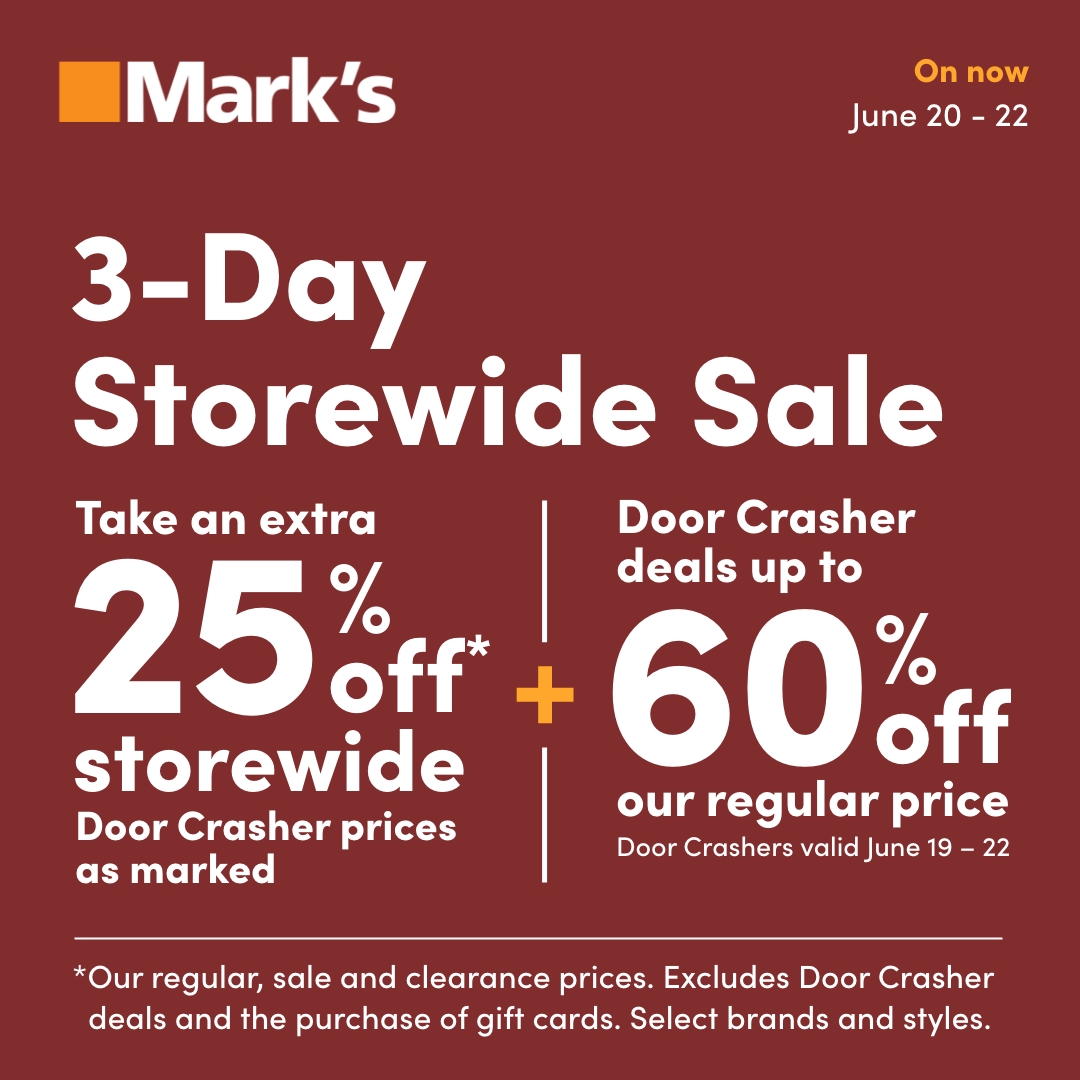MARK’S 3-Day Storewide Sale icon