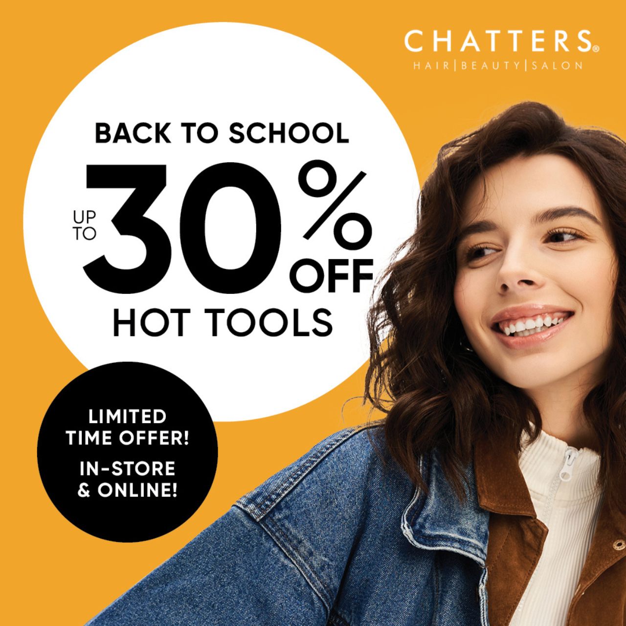 Chatters – Shop 30% off Hot Tools at Chatters icon