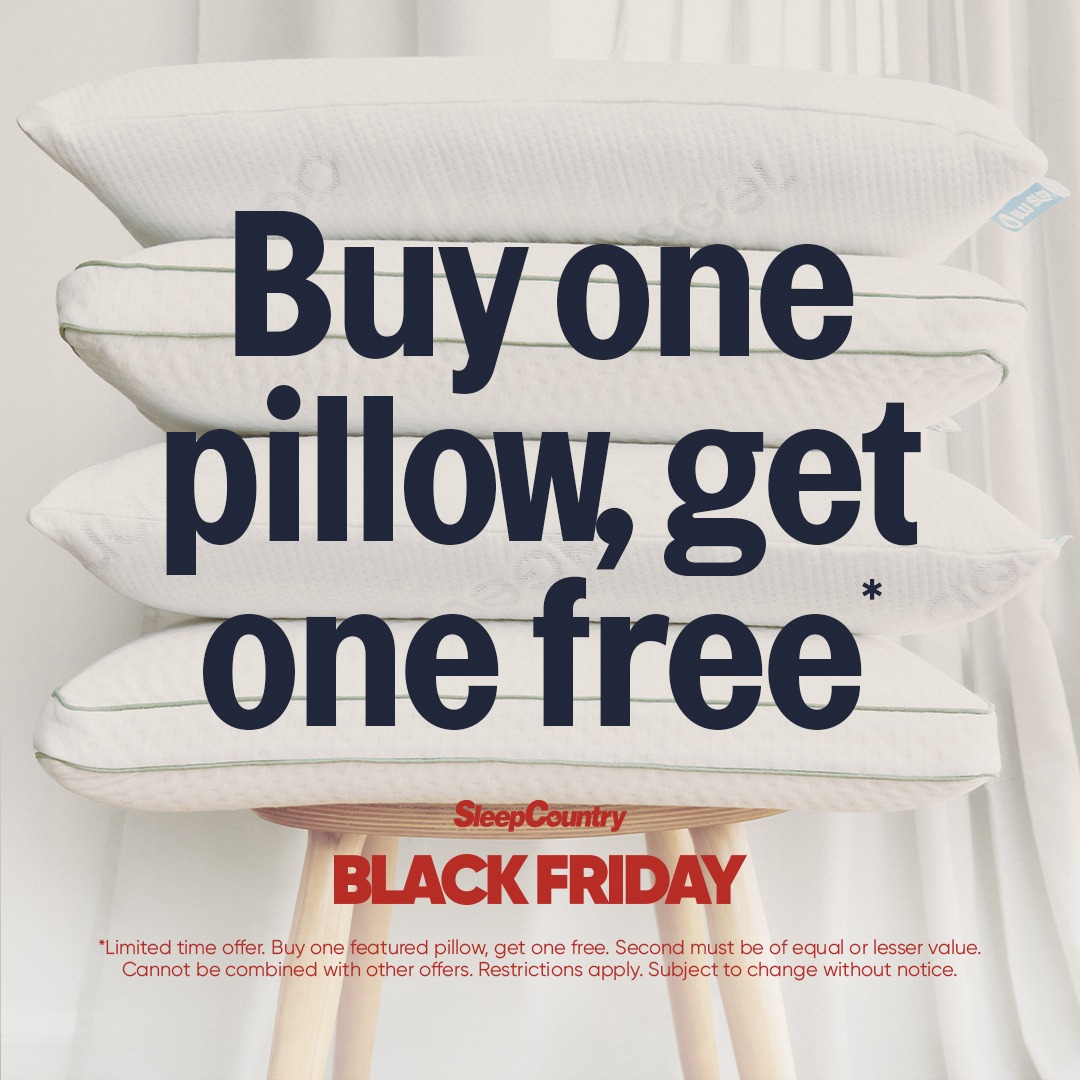 Sleep Country – Buy One Pillow, Get One Free icon