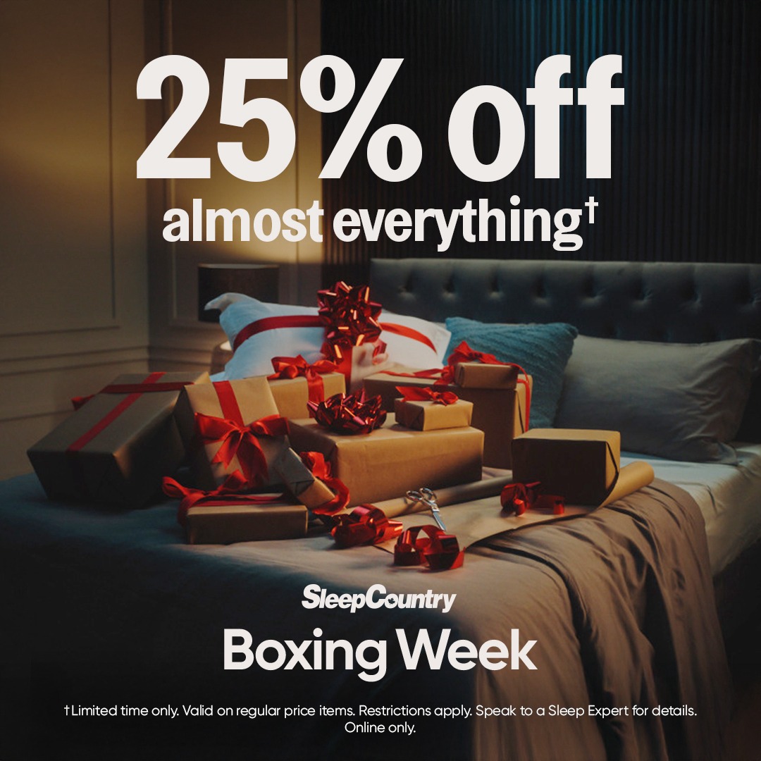 Sleep Country – Get 25% off almost everything* icon