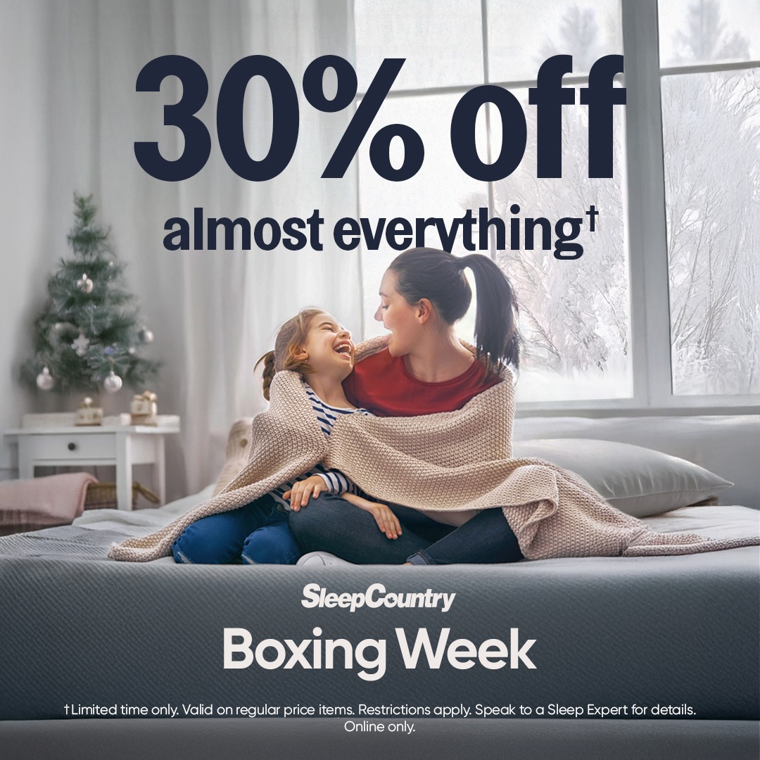 Sleep Country – Get 30% off almost everything* icon