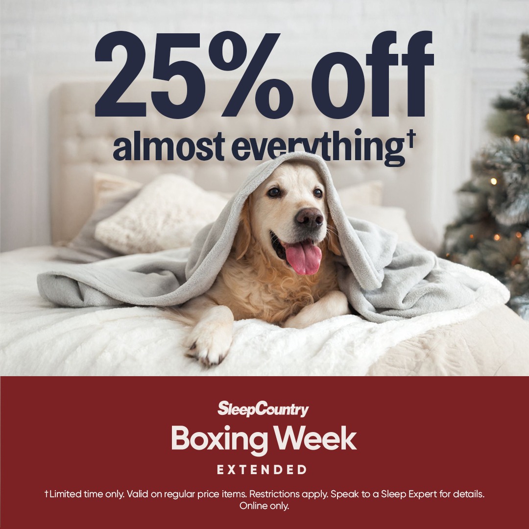 Sleep Country – Get 25% off almost everything* icon