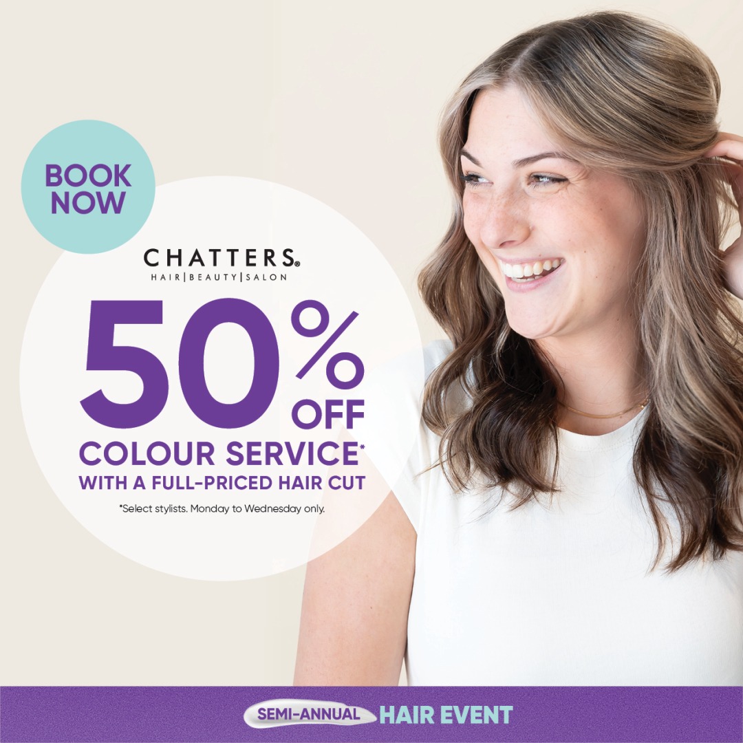Refresh Your Look at Chatters & Save 50%!